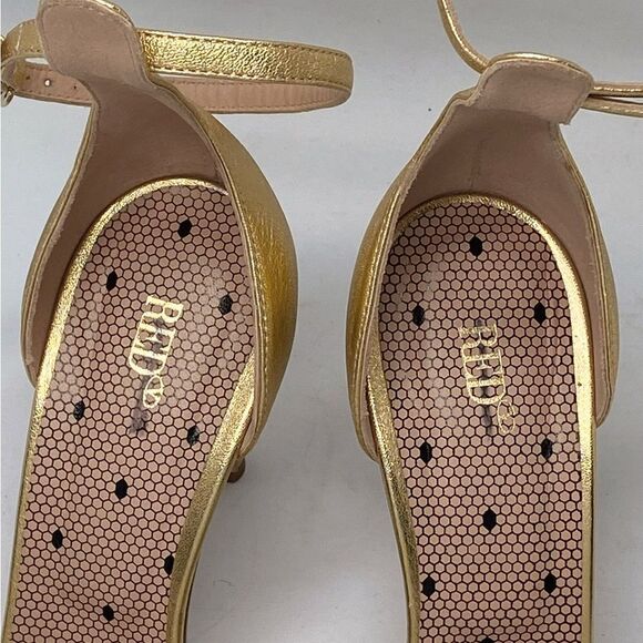 Red Valentino Leather Stilleto Sandals size 36.5 - Picture 8 of 10